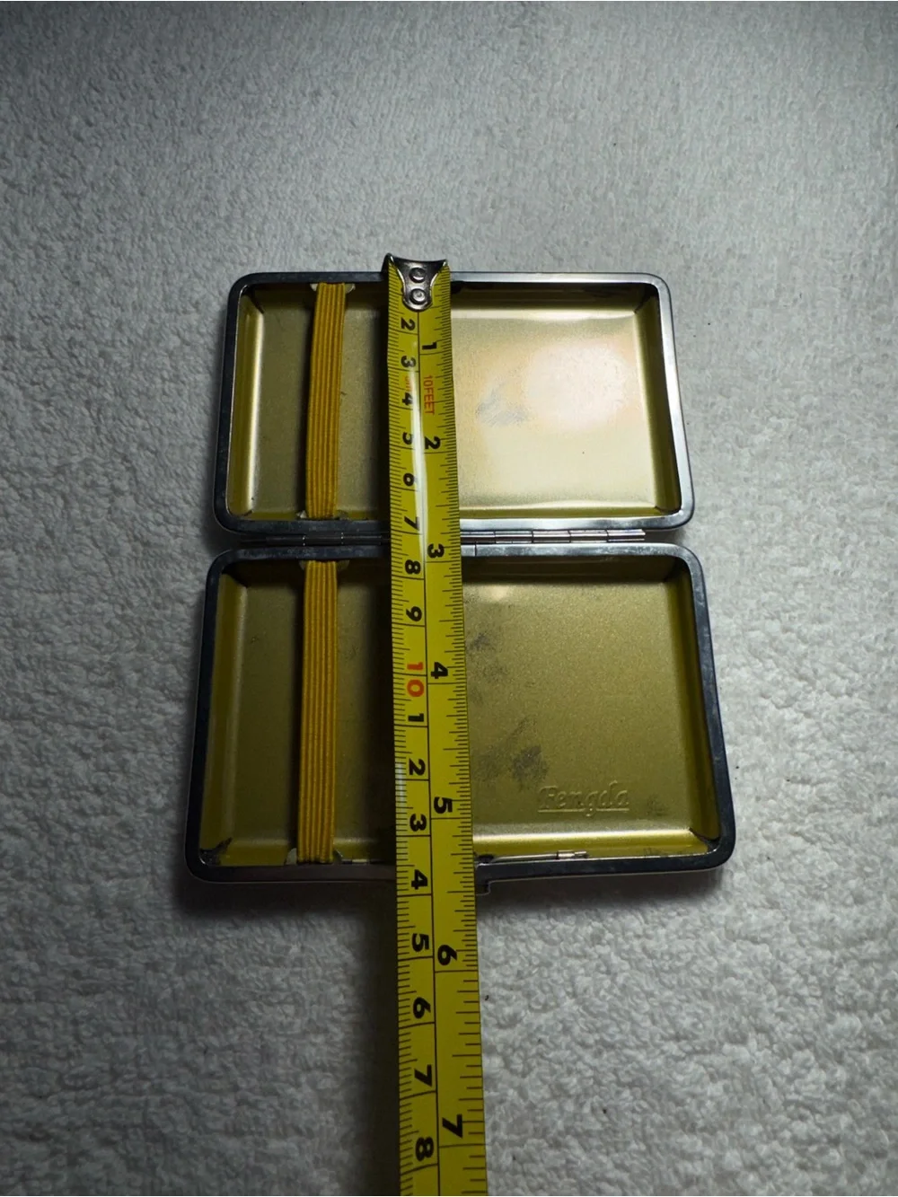Fengda Double-Sided Cigarette Case Brown